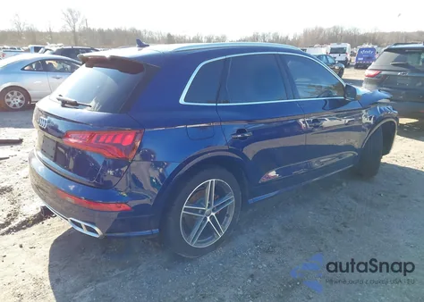 2018 Audi Sq5 3.0T Premium Plus из США, поврежденный, VIN WA1C4AFY2J2092944
